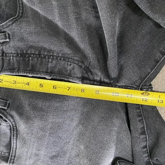 Levi's Ribcage Straight Ankle Denim Jeans Women's 27 High Rise Gray Casual Pants - Picture 11 of 14